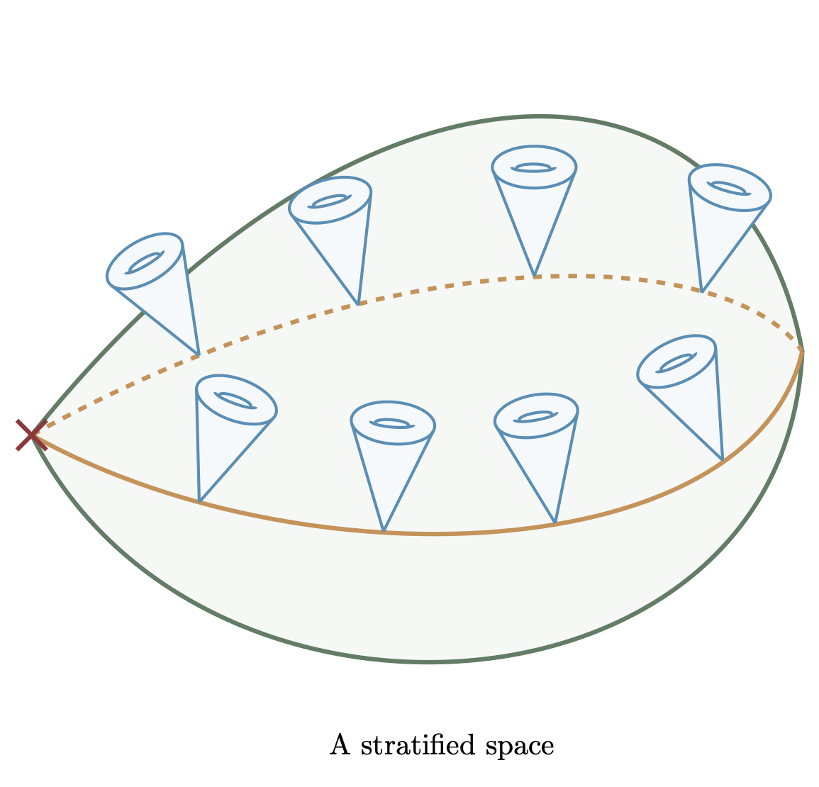 A stratified space
